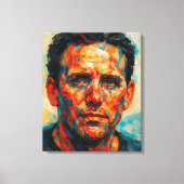 Toile Young Mans Thoughts - Closer - Canvas Print (Recto)