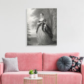 Toile Young Martha Washington 1863 (Insitu(Salon))