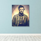 Toile Young Wyatt Earp c. 1870 (Insitu (Plancher de Bois))