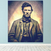 Toile Young Wyatt Earp c. 1870 (Insitu (Plancher de Bois))