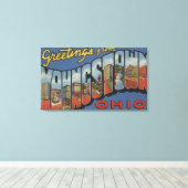 Toile Youngstown, Ohio - Scènes de grandes lettres (Insitu (Plancher de Bois))