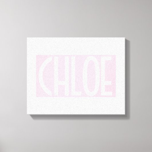 Toile Your | Bold White Text on Light Pink (Recto)