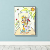 Toile "Youthman" par Ruchell Alexander (Insitu (Plancher de Bois))