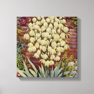 Toile Yucca fleurissant