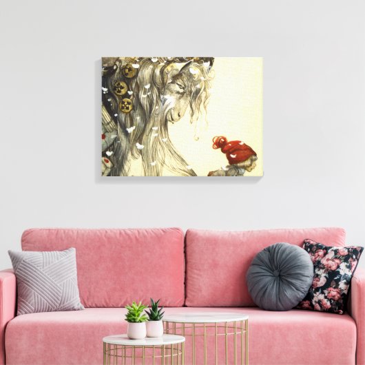 Toile Yule Goat John Bauer (Insitu(Salon))