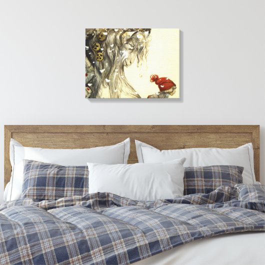 Toile Yule Goat John Bauer (Insitu(Chambre))