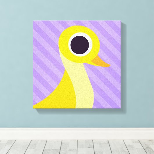 Toile Zander le canard (Insitu (Plancher de Bois))