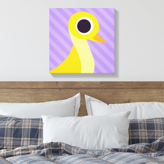 Toile Zander le canard (Insitu(Chambre))