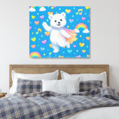 Toile Zarah the Dancing Polar Bear (Insitu(Chambre))