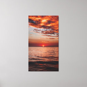Toile Zazzle ciel soleil de mer