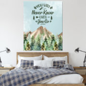 Toile Zazzle ne sait jamais (Insitu(Chambre))