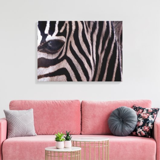 Toile Zebra Art (Insitu(Salon))