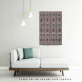 Toile Zebra Brown