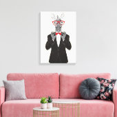 Toile Zebra Gentleman (Insitu(Salon))