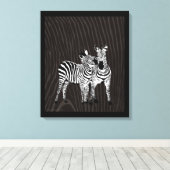 Toile Zebra Play (Insitu (Plancher de Bois))