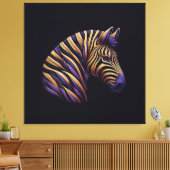 Toile Zebra Purple (Insitu(Salon))