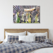 TOILE ZEBRAS (Insitu(Chambre))