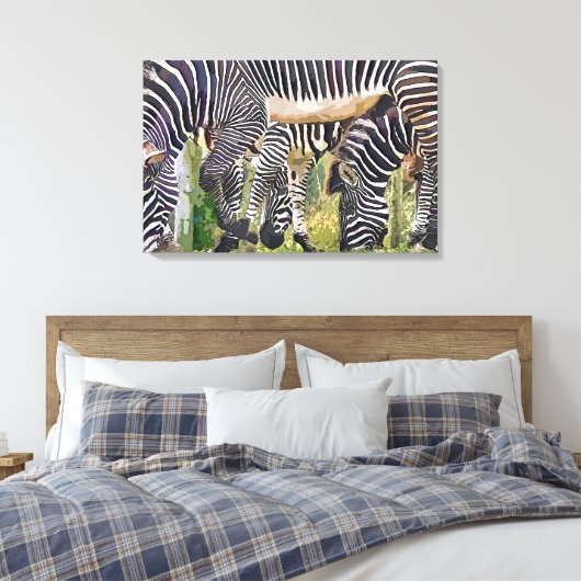 TOILE ZEBRAS (Insitu(Chambre))