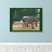 Toile Zèbre (Insitu (Plancher de Bois))