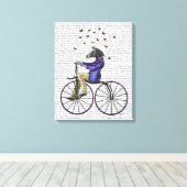 Toile Zèbre À Vélo (Insitu (Plancher de Bois))