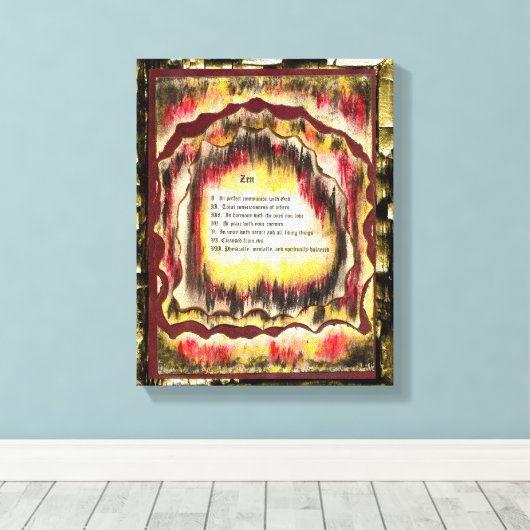 Toile Zen (Insitu (Plancher de Bois))