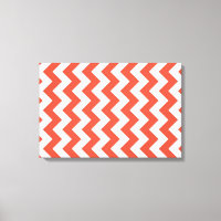 Zigzag orange et blanc