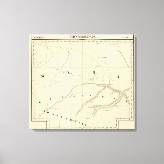 Toile Zimbabwe, Afrique 46 (Recto)