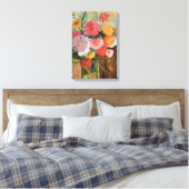 Toile Zinnias et Asters | Tadeusz Makowski (Insitu(Chambre))