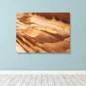 Toile Zion Canyon Wall II Red Rock Photographie Abstrait (Insitu (Plancher de Bois))
