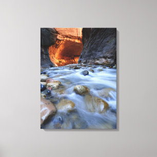 Toile Zion National Park Utah the Narrows Fine Art Photo