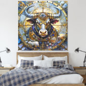 Toile Zodiac - Taurus Le Taureau (Insitu(Chambre))
