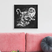 Toile Zodiac Vintage Leo (Insitu(Salon))
