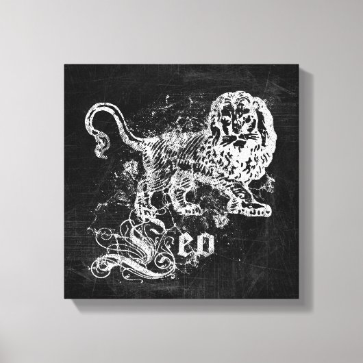Toile Zodiac Vintage Leo (Recto)