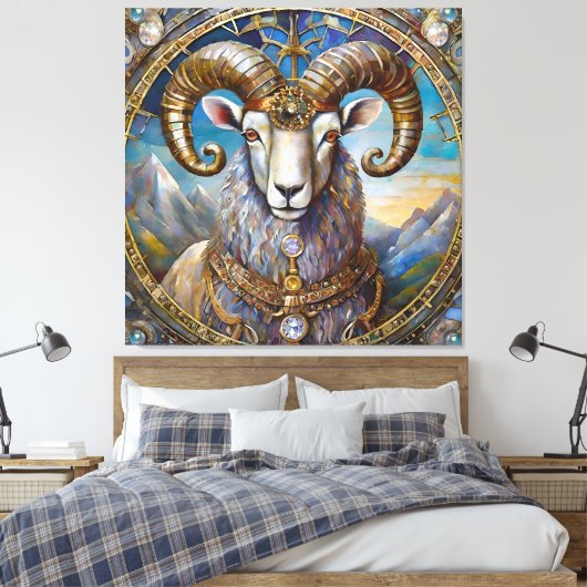 Toile Zodiaque - Bélier le Bélier (Insitu(Chambre))