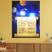 Toile Zohar Kabbalah Canvas (Insitu(Salon))