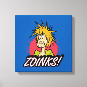 Toile "Zoinks hirsute !" Graphique