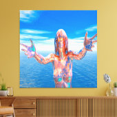 Toile Zombie (Insitu(Salon))