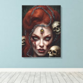 Toile Zombie Babe 03 (Insitu (Plancher de Bois))