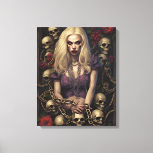 Toile Zombie Babe 05
