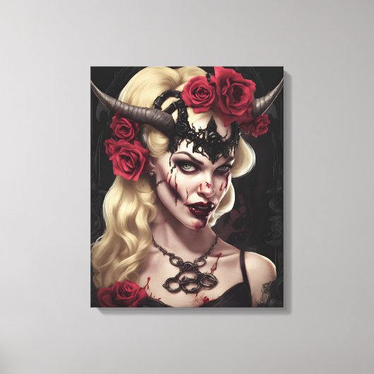 Toile Zombie Babe 06 (Recto)
