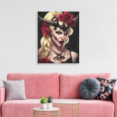 Toile Zombie Babe 06 (Insitu(Salon))