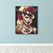 Toile Zombie Babe 06 (Insitu (Plancher de Bois))