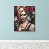 Toile Zombie Babe 07 (Insitu (Plancher de Bois))