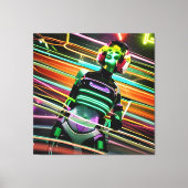 Toile Zombie Space Disco (Recto)