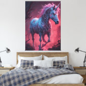 Toile Zombie Unicorn (Insitu(Chambre))