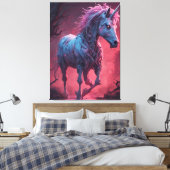 Toile Zombie Unicorn (Insitu(Chambre))