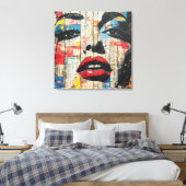 Toile Zone d'art pop urbain Imprimer (Insitu(Chambre))