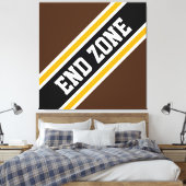 Toile ZONE DE FIN Gras Athlétisme Brown Black Racing Str (Insitu(Chambre))