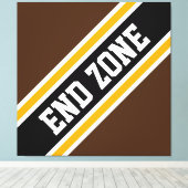 Toile ZONE DE FIN Gras Athlétisme Brown Black Racing Str (Insitu (Plancher de Bois))