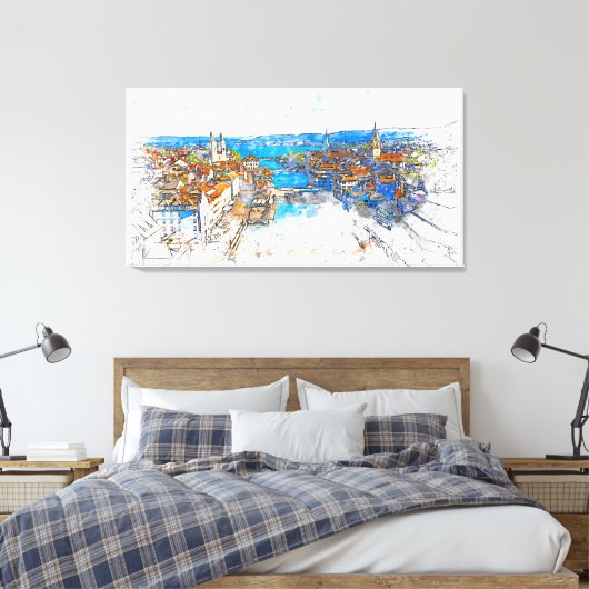 Toile Zurich (Insitu(Chambre))
